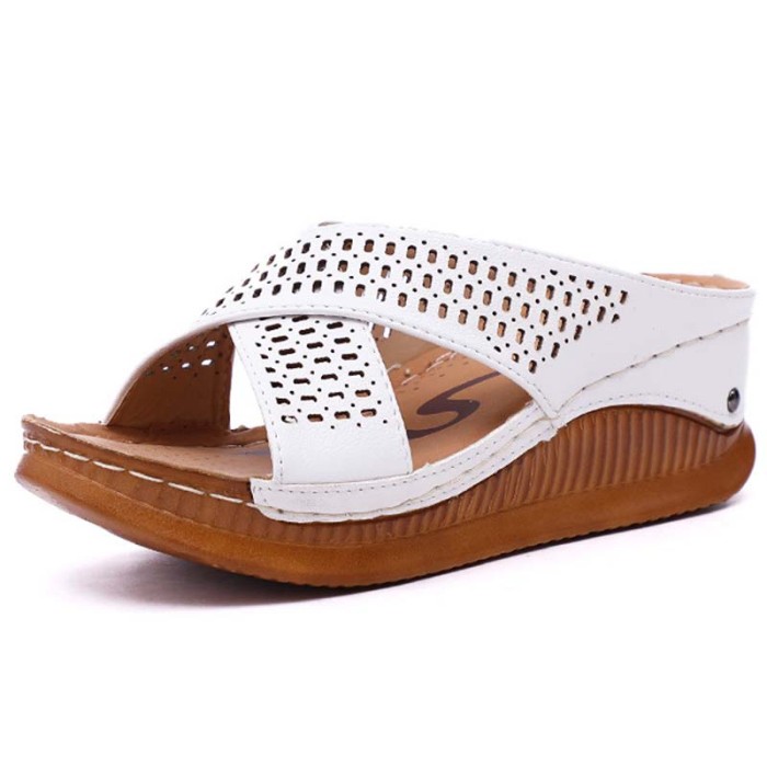 New Retro Women Sandals Shoes Casual Slippers