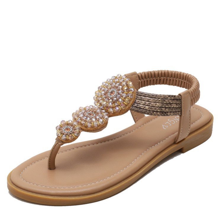 New Women Bohemian Fashion Casual Comfortbale Flats Beach Sandals