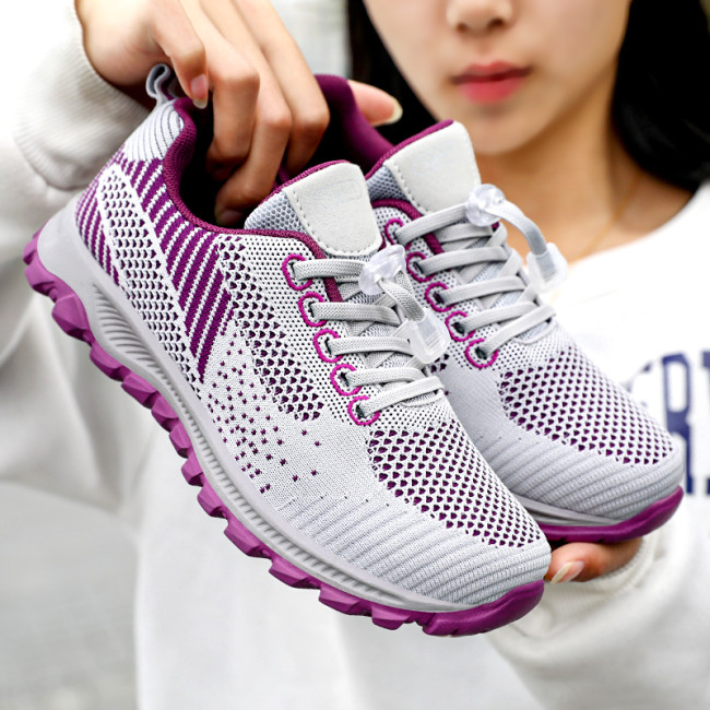 Lightweight Breathable Running Shoes for Women Non-slip Jogging Walking Casual Sneakers