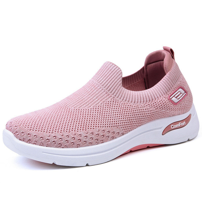 Fashion Women Flats Breathable Casual Outdoor Light Weight Sports Shoes Walking Sneakers
