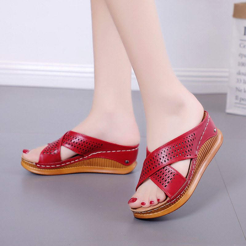 New Retro Women Sandals Shoes Casual Slippers