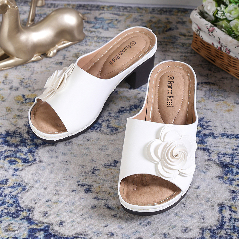 Women's Fashion Wedge Floral Sandals Beach Slippers