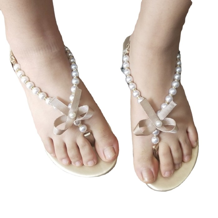 Women's New Pearl Simple Fashion Sandals