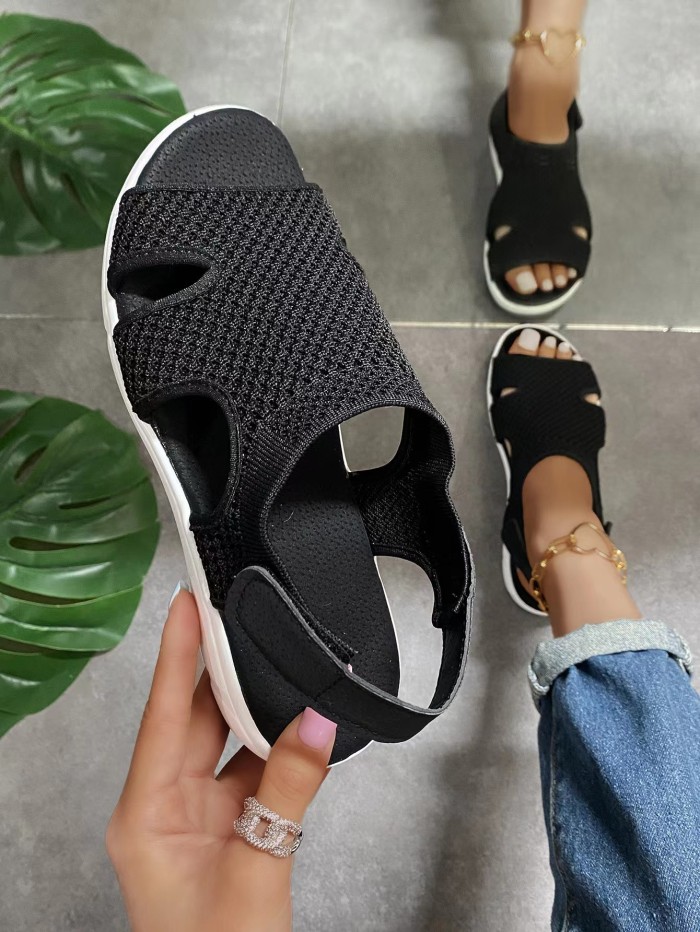 Women's Fashion Large Size Mesh Casual Sandals