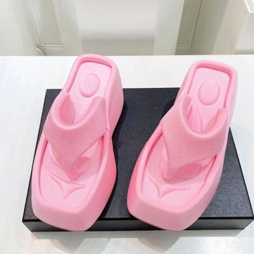 Women's New Fashion Clip-toe Platform Slippers