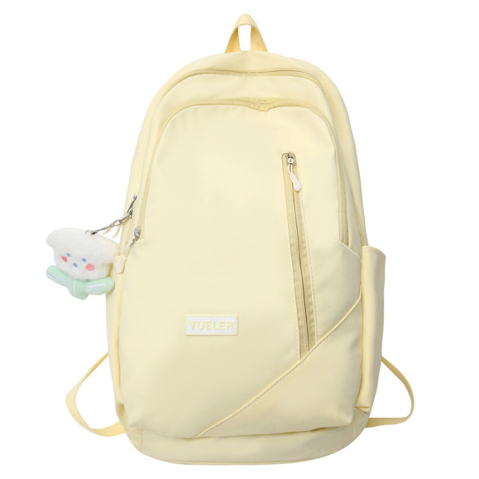 New Large-capacity Fashionable Cute Student School Bag Casual Simple Backpack