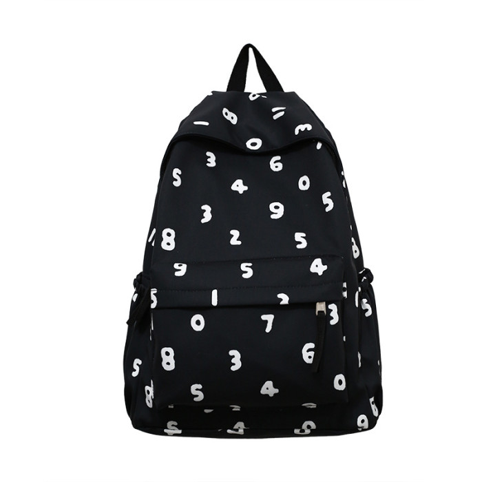 New Stylish Digital Print Casual Campus Lightweight Schoolbag Backpack