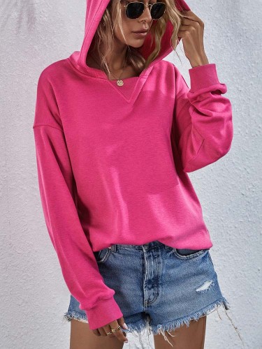 2023 Autumn Hoodie Sweatshirt Women Long Sleeve Winter Loose Hooded Sweatshirt