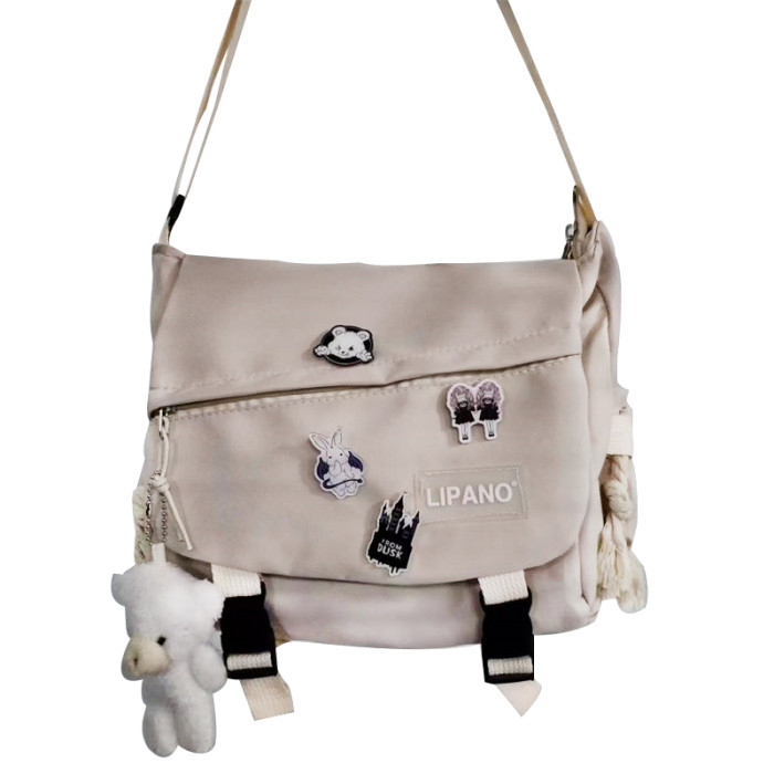 Nylon Handbags Shoulder Bag Large Capacity Crossbody Bags for Teenager