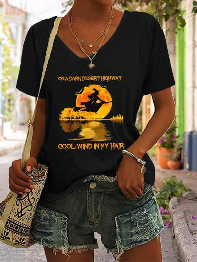 Stylish Print Short Sleeve T-Shirt