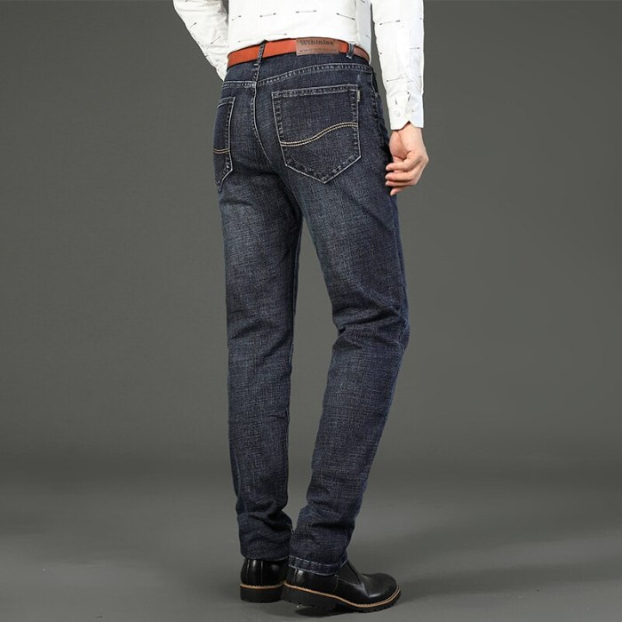 Men's Casual Straight Stretch Fashion Classic Jeans