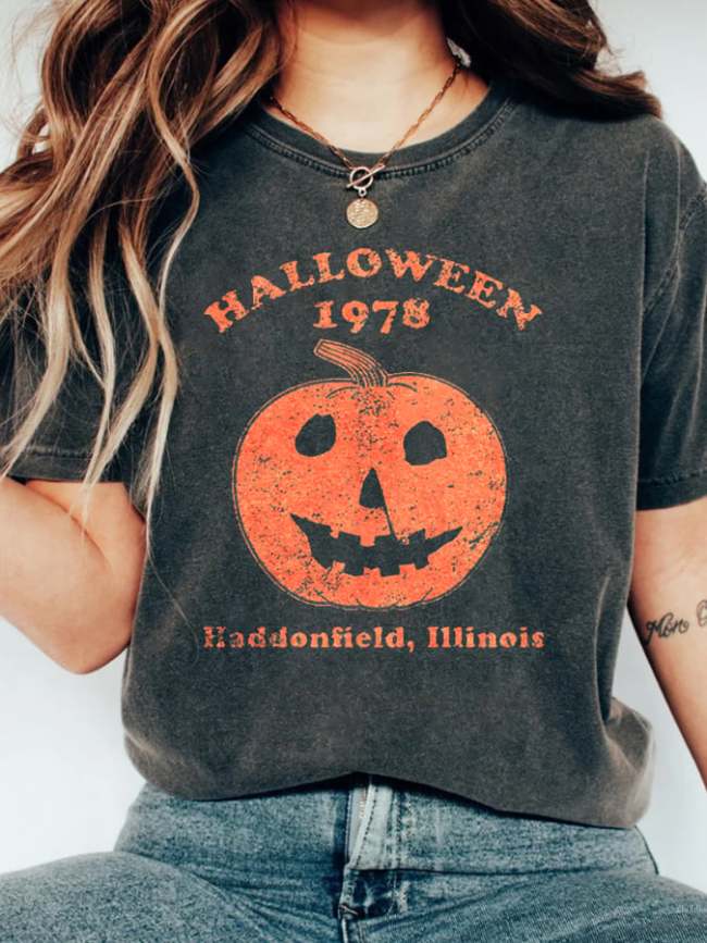 Women's Casual Printed Short Sleeve T-Shirt