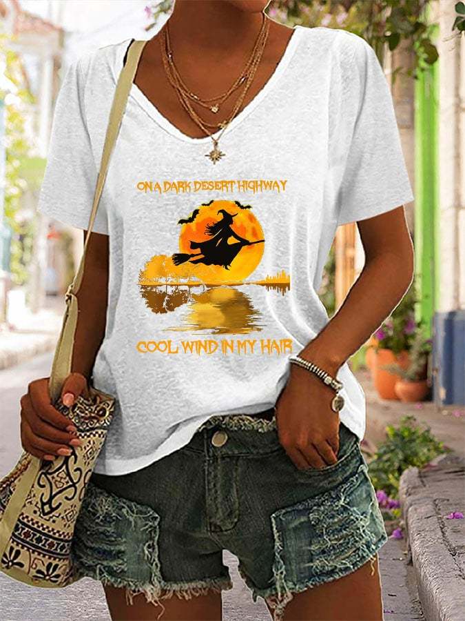 Stylish Print Short Sleeve T-Shirt