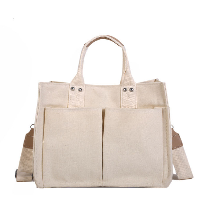 Women's Tote Bag Casual Canvas Large Capacity  Crossbody Schoolbags