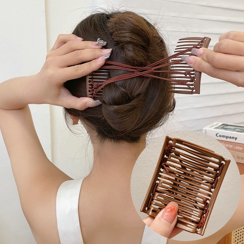 Vintage Creative Magic Hair Comb & Clip Hair Accessories for Women