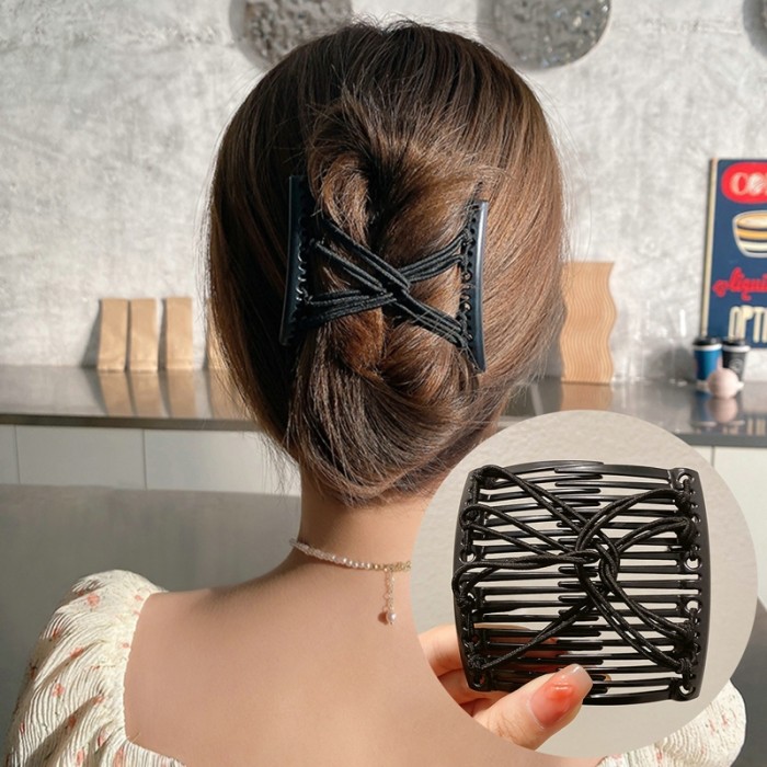 Vintage Creative Magic Hair Comb & Clip Hair Accessories for Women