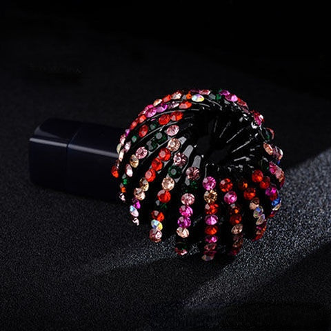 Fashion Crystal Rhinestone Hairpin Bun Hair Claw Clips