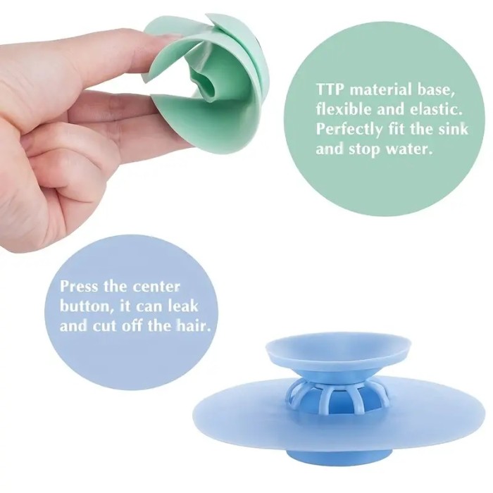 1 PC Silicone Floor Drain and Sink Stopper