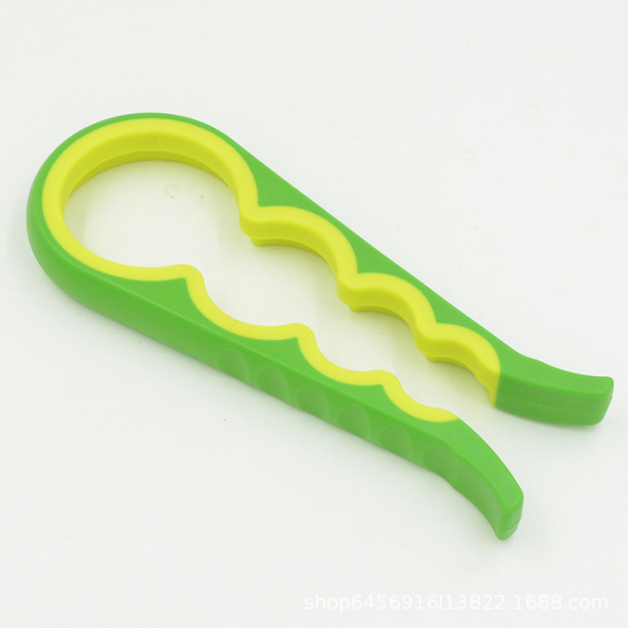 4 In 1size Bottle Opener Non-slip Quick Can Opener Screw Cap Jar Openers Household Kitchen Gadgets