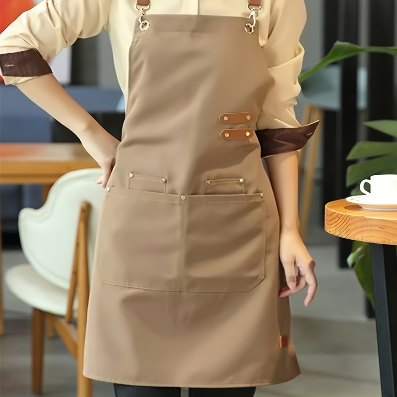 Waterproof and Oil-proof Apron: Universal, Multipurpose Apron for Women and Men in Home & Kitchen - 29.5in*27.5in