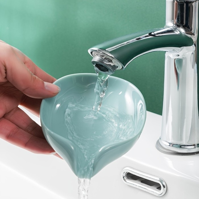 1\u002F2pcs Leaf Shape Soap Box Drain Soap Holder Bathroom Accessories Suction Cup Soap Dish Tray Soap Dish For Bathroom Soap Container