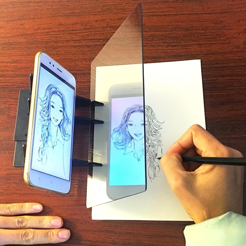 Optical Drawing Board: Portable Sketching Tool for Kids, Beginners & Artists - Create Stunning Artwork Instantly!