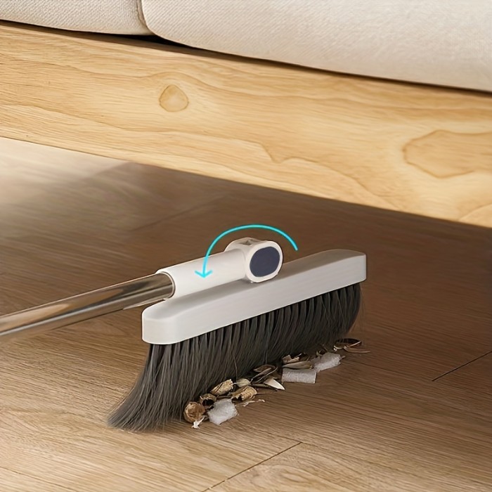 1set\u002F2pcs Broom And Dustpan Set For Home, Upright Dustpan And Broom Combo Set