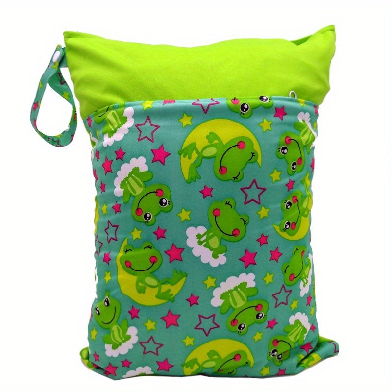 Waterproof Wet Dry Bag Reusable Wet Bags For Baby Cloth Diapers And Breast Pump Parts