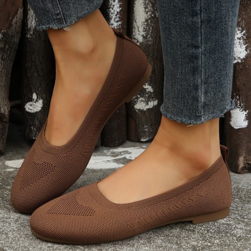 Women's Shoes Large  Comfortable Round Head Flat Sole Shoes