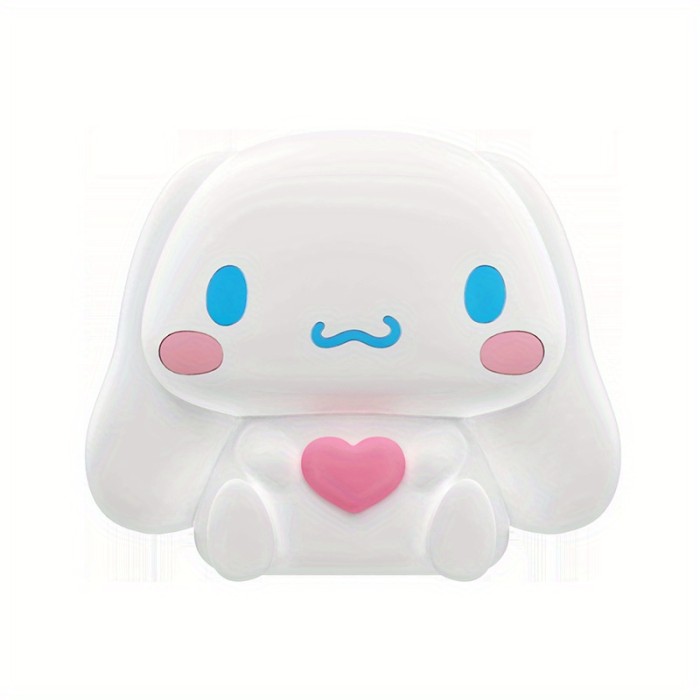 Sanrio Cinnamoroll Night Light Cute Style Silicone Soft TouchLight Up When Patting 3 Speed Adjustment 3 Color Lighting Remote Control Built-in 1200mAh Battery Support USB Charging Suitable For Decorating And Decompressing Bedroom Sleeping Attractive Gift For Home Decor Living Room, Halloween ,Christmas Decor, Desk Office Accessories, For Camping, Party, Perfect Gift For Birthday Christmas