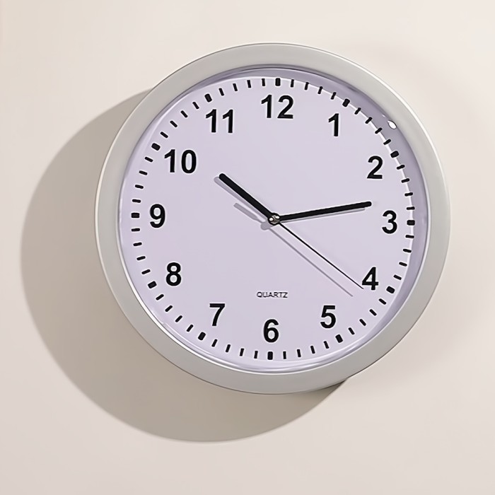 1pc Working Wall Clock With Storage Space Clock Diversion Safe, Store Compartment, Secret Clock For Valuables Secret Interior Storage For Jewelry, Cash, Valuables