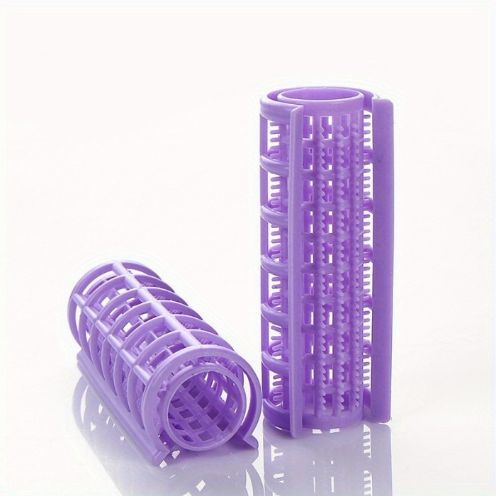 12pcs\u002FSet Air Bangs Curler Plastic Bangs Hair Curler Plastic DIY Hair Styling Rollers For Women Girls
