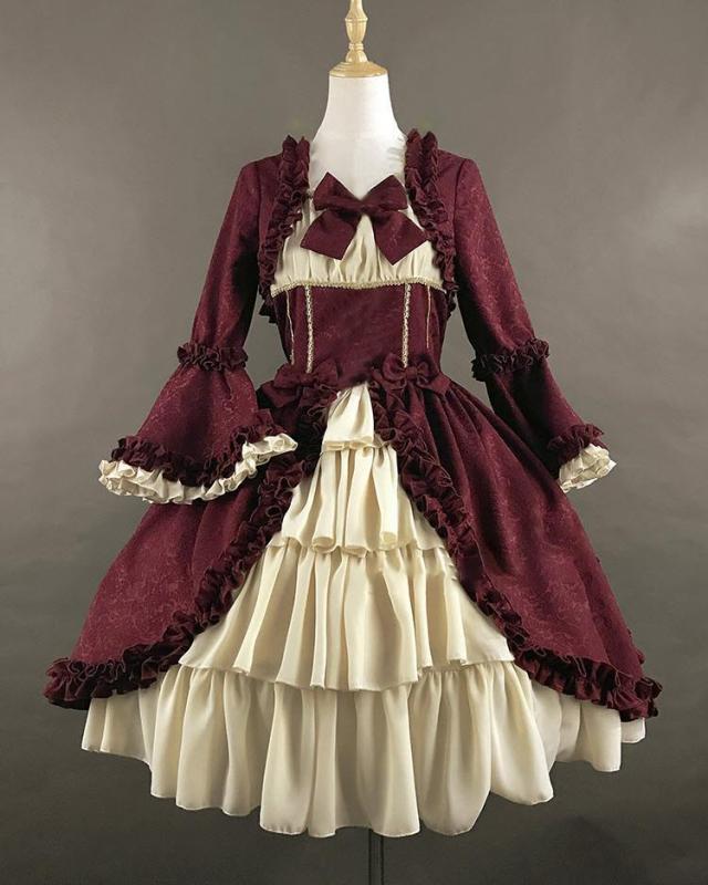 Women's Royal Gothic Vintage Medieval Mini Dress Skirt