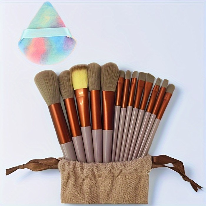 Soft Fluffy Makeup Brushes Professional Foundation Blush Powder Eyeshadow Kabuki Blending Makeup Brush Beauty Tools Valentine's Day Birthday Gift For Girlfriend