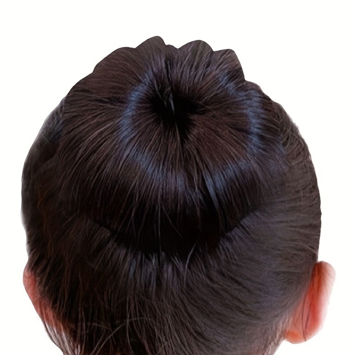 Mini Chignon Hair Donut Form for Girls - Perfect for Short and Thin Hair - Easy to Use and Shape Your Hair into a Beautiful Bun