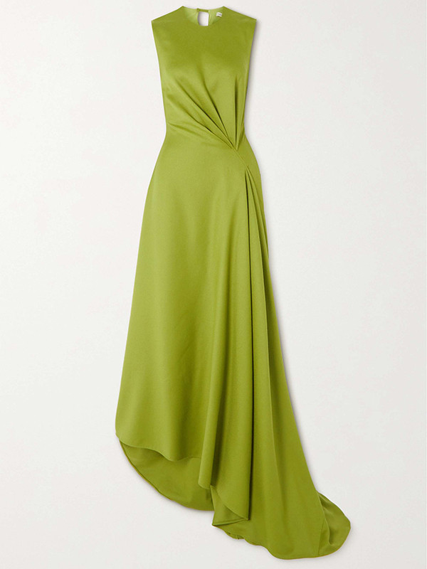 Solid Color Tied Waist Sleeveless Maxi Dresses