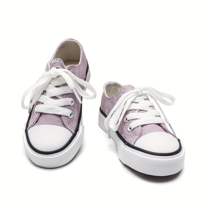 2023 New Girls Canvas Shoes Lightweight Comfy Outdoor Non Slip Walking Shoes For Toddler Children, Kids Sneakers, Spring And Summer