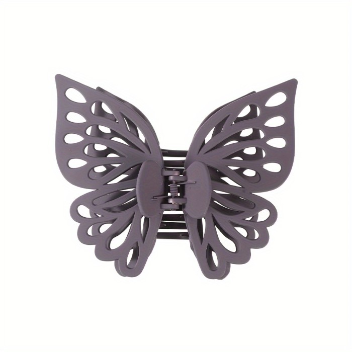 Butterfly Hair Claw Clips, Women Oversize Hair Claws, Hollow Butterfly Hairpin Hair Clips Barrettes For Women Girl Party Hair Accessories 1pc