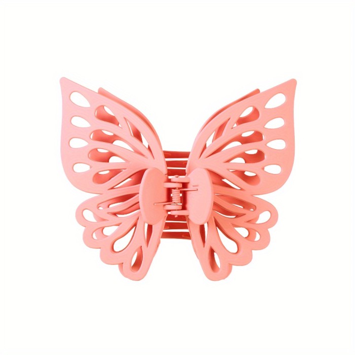 Butterfly Hair Claw Clips, Women Oversize Hair Claws, Hollow Butterfly Hairpin Hair Clips Barrettes For Women Girl Party Hair Accessories 1pc