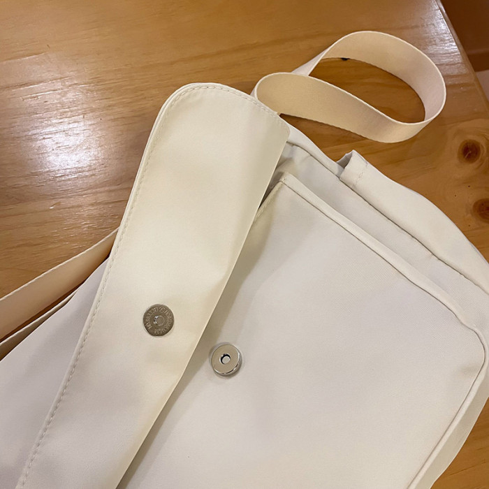 Men's New Trend Nylon Handbag Shoulder Bag Large Capacity Crossbody Bags For Outdoor Sports Travel Messenger Bag Student School Bags