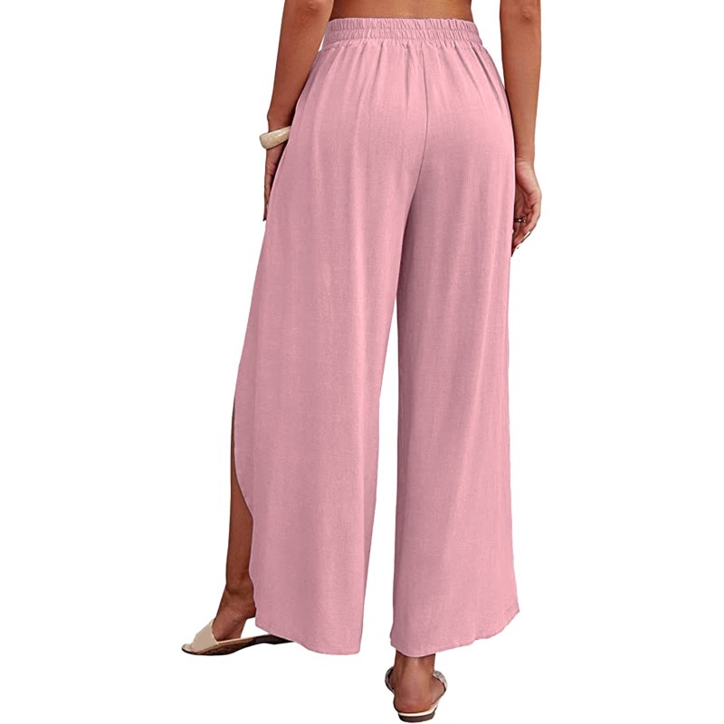 Women Wide Leg Pants Flowy Spring Summer Casual Beach Palazzo Pants