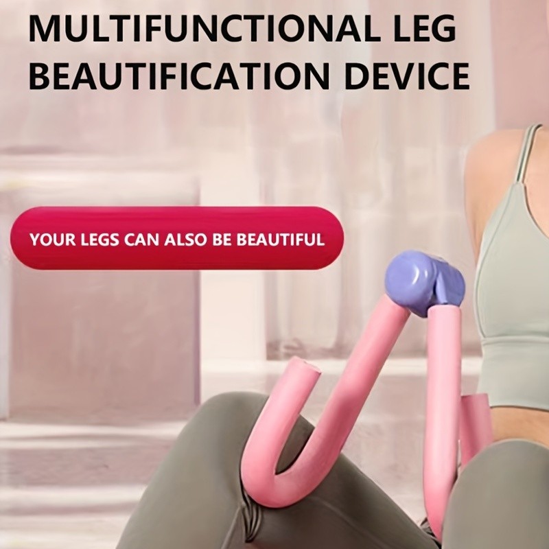 1pc Pelvic Floor Muscle Trainer, Thigh Exerciser, For Postpartum Recovery, Body Shaping, Leg & Butt Training