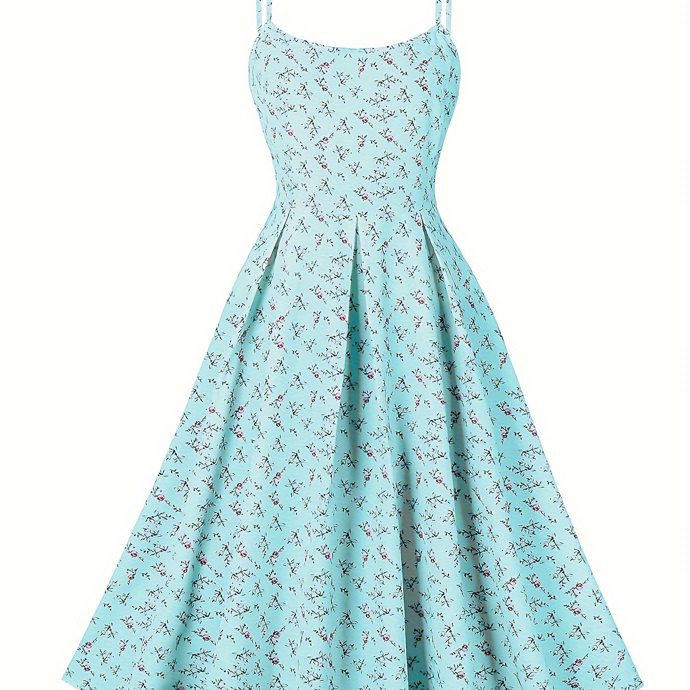 green emerald velvet dress Crochet Contrast Ruffle Sleeve Dress– pītusa main image 1