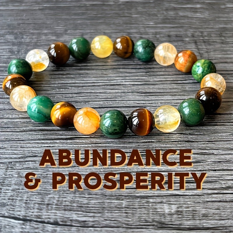 Prosperity And Abundance Wrist Mara Bracelet Encourages Success Personal Strength Healing Jewelry Gift