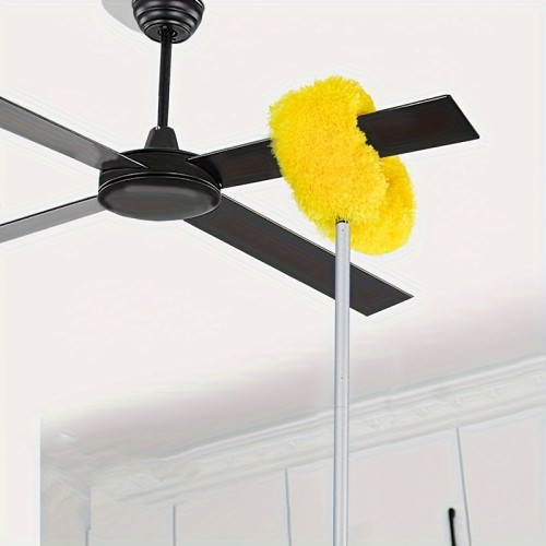 1pc, Ceiling Fan Cleaner Dusters With Extension Pole, Dust Removal Brush