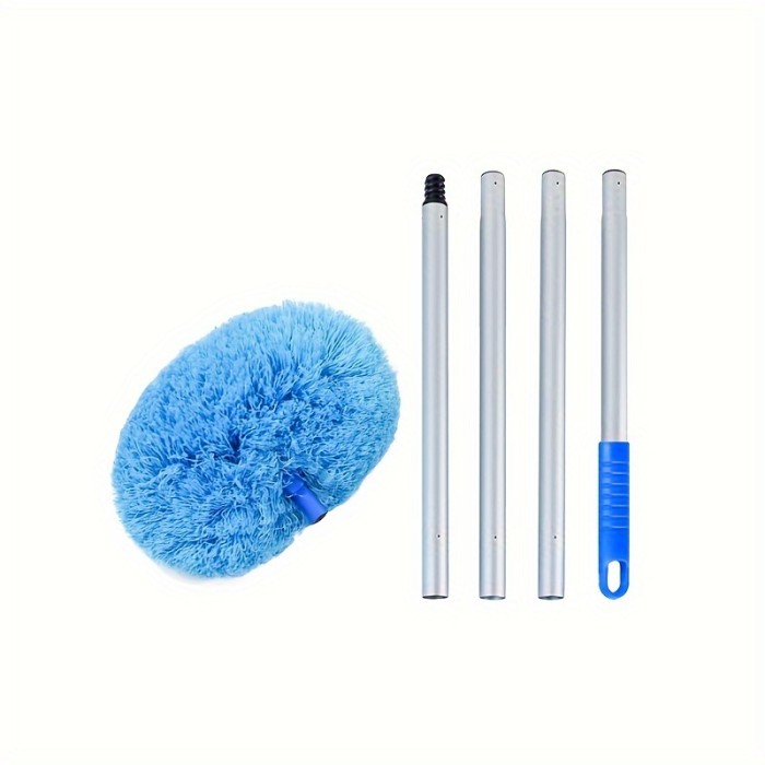 1pc, Ceiling Fan Cleaner Dusters With Extension Pole, Dust Removal Brush, Removable And Washable Microfiber Ceiling And Fan Duster, Ceiling Fan Duster For High Ceilings, Fans, Furniture, car, Cleaning Supplies, Cleaning Tool, Christmas Gift