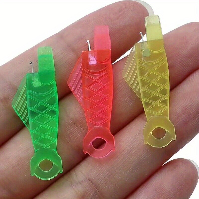 5pcs, Needle Threader For Sewing Machine, Easy Automatic Sewing Needle Fish Type Sewing Needle Threader Tool For Small Eyes Needle Work, Embroidery, Sewing Craft