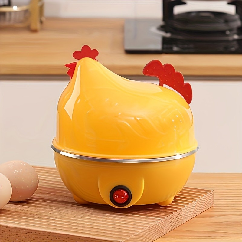 1pc Multifunctional Egg Cooker, Cute Egg Steamer, Automatic Power Outage
