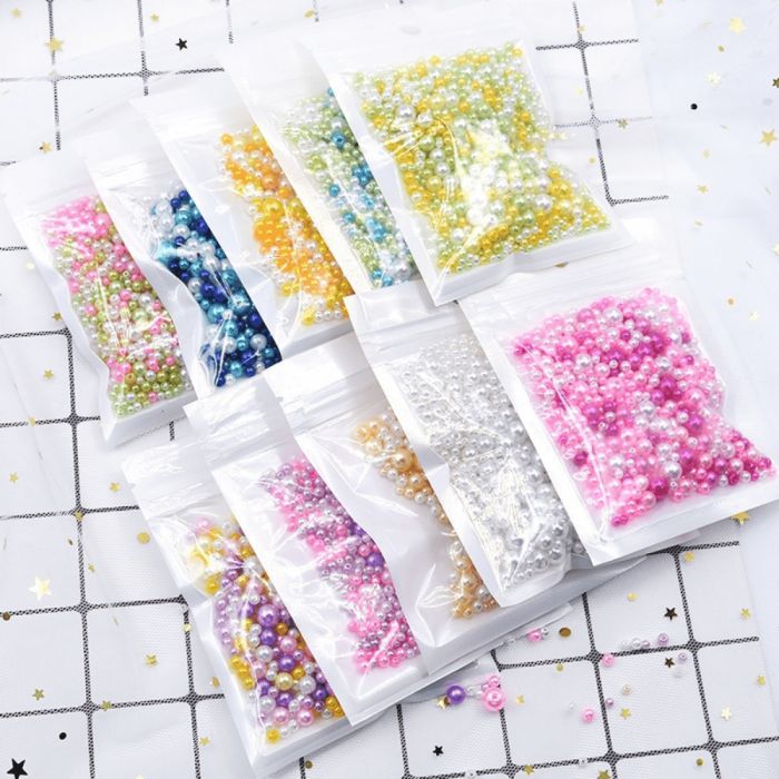150pcs of Colorful Acrylic Pearls - Perfect for DIY Jewelry Making Crafts! Christmas, Thanksgiving, New Year's gifts