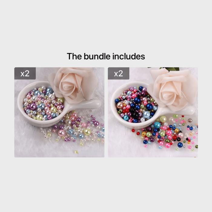150pcs of Colorful Acrylic Pearls - Perfect for DIY Jewelry Making Crafts! Christmas, Thanksgiving, New Year's gifts